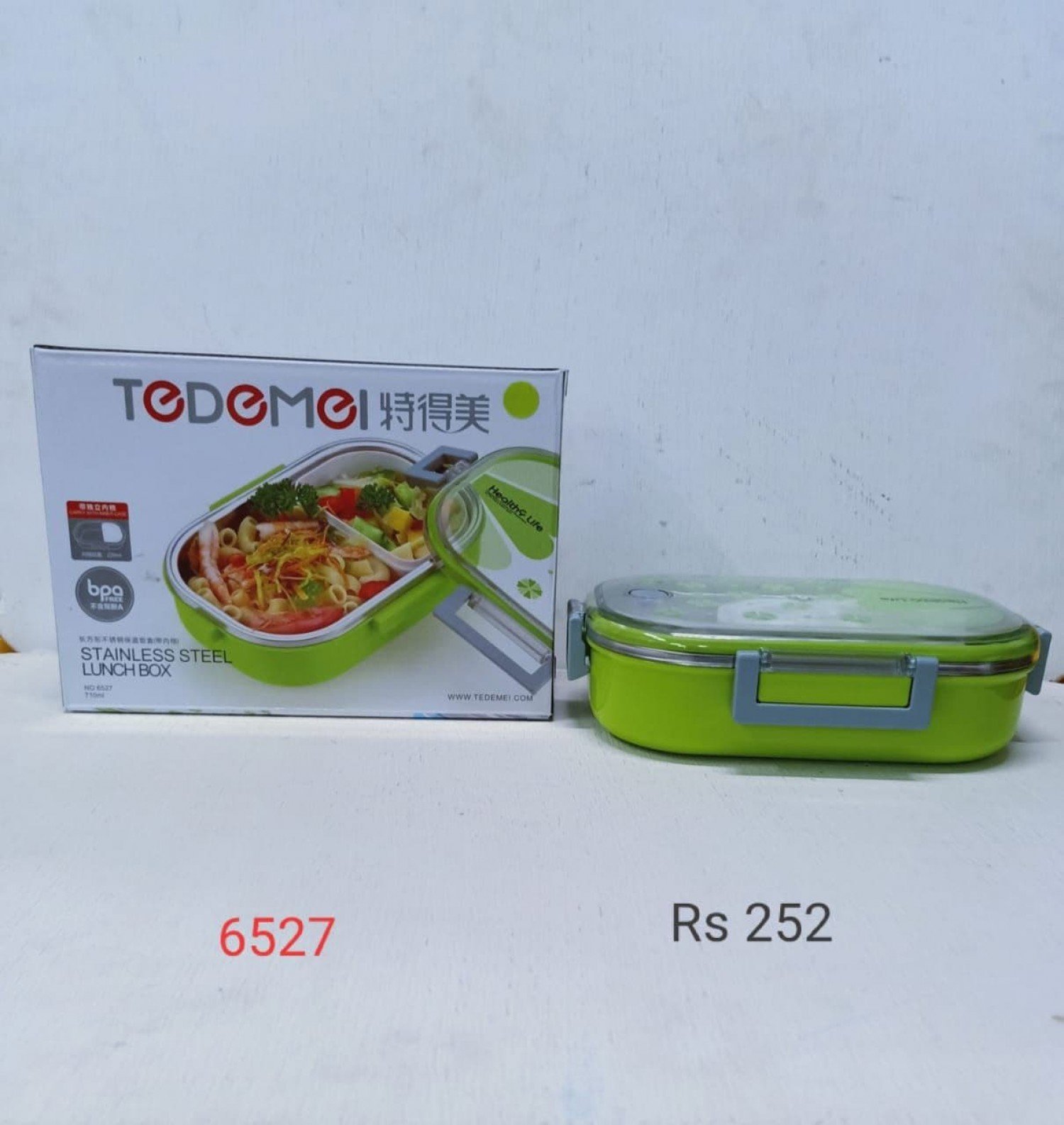 6527 SS LUNCH BOX