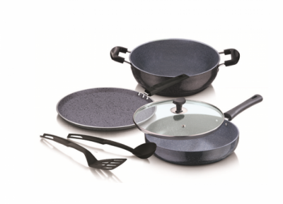 6PS GIFT SET W/GS LID - SURUCHI MARBONITE