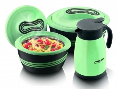 PALAZIO CASSEROLE GIFT SET(1000+2000+CARAFE750ML)