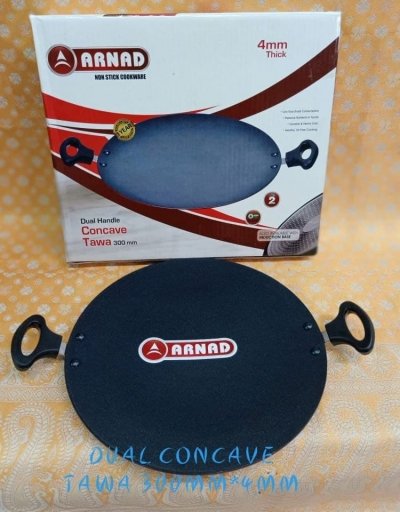 Dual Concave Roti Tawa 300*4mm