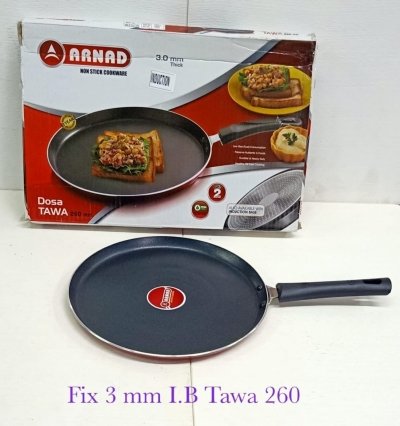 3 MM INDUCTION BASE TAWA (260*3MMFIXED) 	