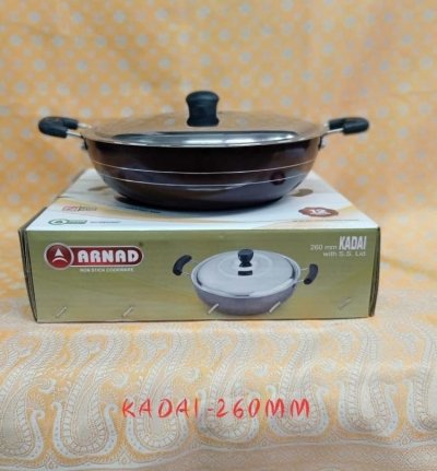 Kadai 260*3mm s.s.lid