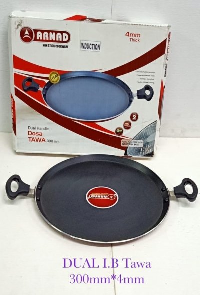 Dual Induction Dosa Tawa 300*4mm